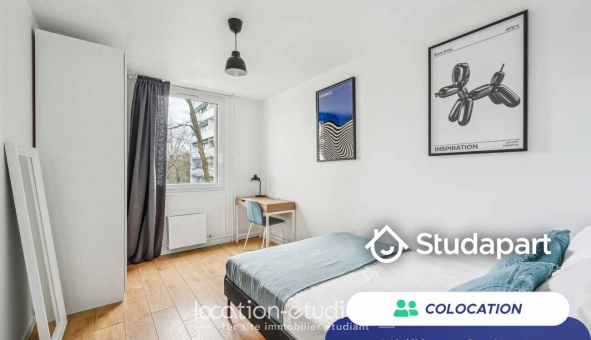 Colocation �tudiante Studio &agrave; Cergy (95000)