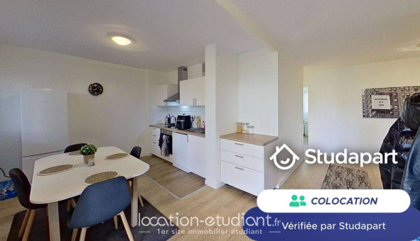 Colocation étudiante Studio &agrave; Cergy (95000)