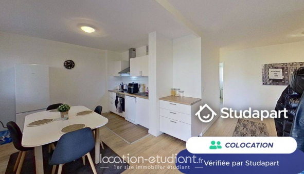 Colocation �tudiante Studio &agrave; Cergy (95000)