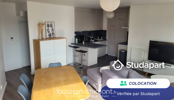 Colocation �tudiante Studio &agrave; Cergy (95000)