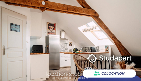 Colocation �tudiante Studio &agrave; Champagne sur Seine (77430)