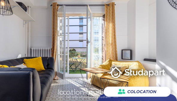 Colocation �tudiante Chambre dans une colocation de 14m2