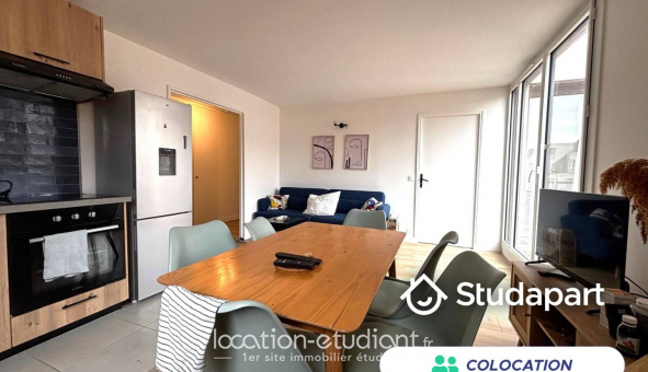 Colocation �tudiante Studio &agrave; Champs sur Marne (77420)
