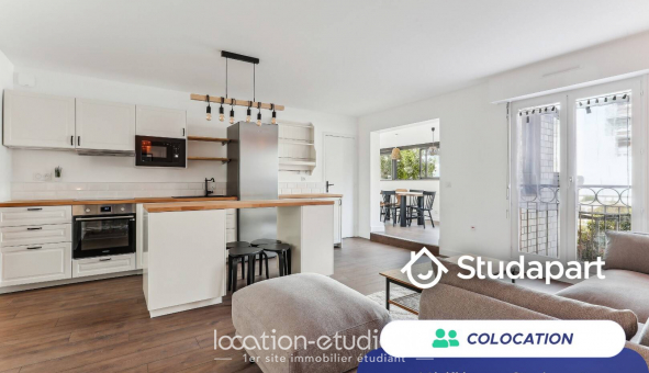 Colocation �tudiante Studio &agrave; Champs sur Marne (77420)