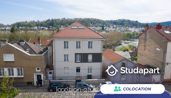 Colocation étudiante Studio à Chantraine (88000)