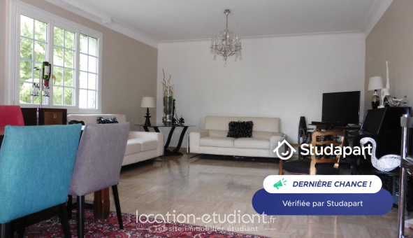 Colocation étudiante Studio &agrave; Charbonnières les Bains (69260)
