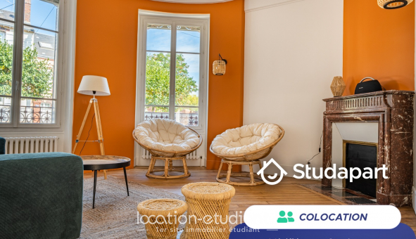 Colocation tudiante Studio à Chartres (28000)