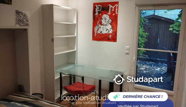 Colocation �tudiante Studio &agrave; Ch�tillon (92320)