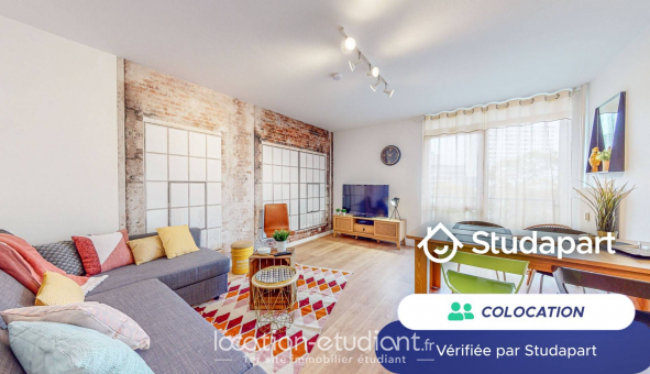Colocation tudiante Chambre dans une colocation de 12m2