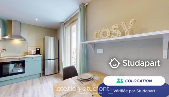 Colocation étudiante Studio à Clermont Ferrand (63000)