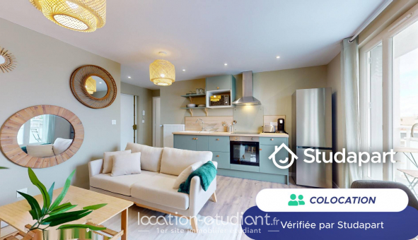 Colocation étudiante Studio à Clermont Ferrand (63000)