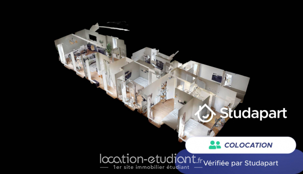 Colocation �tudiante Studio &agrave; Clermont Ferrand (63000)