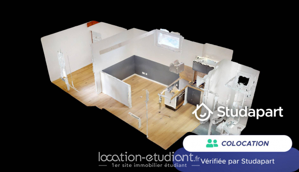 Colocation tudiante Studio à Clermont Ferrand (63000)