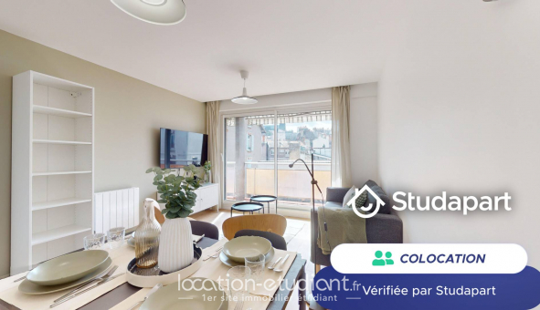 Colocation tudiante Chambre dans une colocation de 9m2