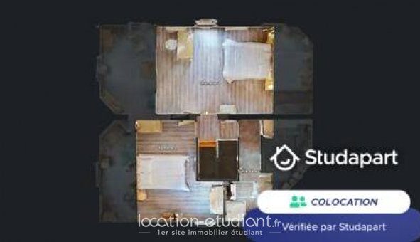 Colocation tudiante Studio à Clermont Ferrand (63000)