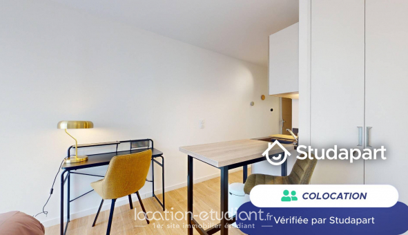 Colocation tudiante Studio à Clermont Ferrand (63000)