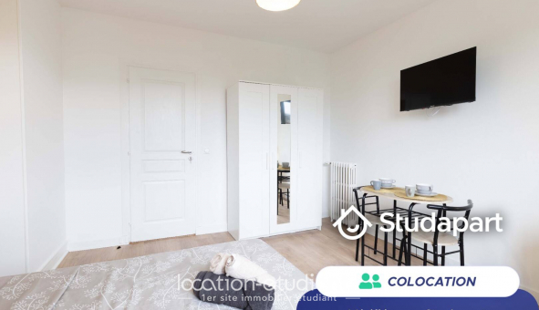 Colocation tudiante Studio à Clermont Ferrand (63000)