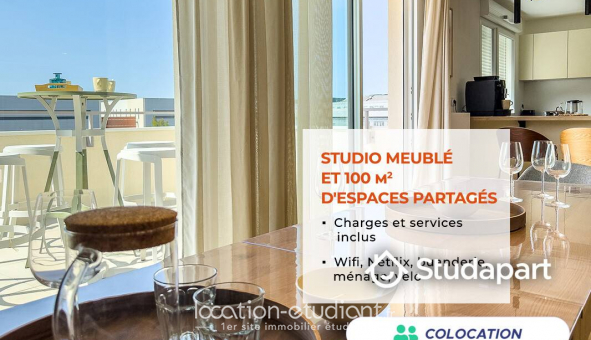 Colocation tudiante Chambre dans une colocation de 20m2