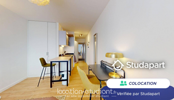 Colocation tudiante Studio à Clermont Ferrand (63000)