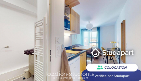 Colocation tudiante Studio à Clermont Ferrand (63000)