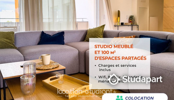 Colocation �tudiante Studio &agrave; Clermont Ferrand (63000)