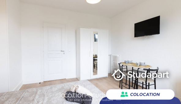 Colocation �tudiante Studio &agrave; Clermont Ferrand (63000)