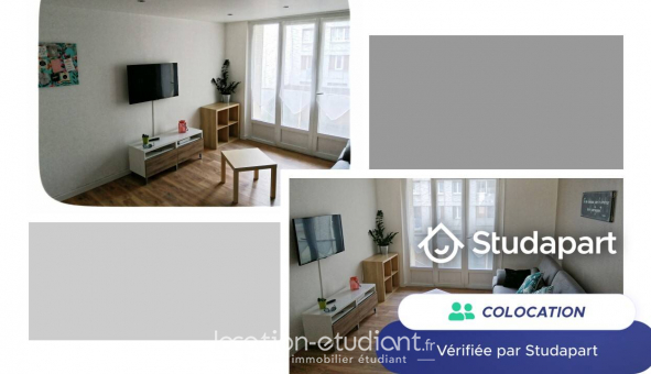 Colocation �tudiante Studio &agrave; Clermont Ferrand (63000)