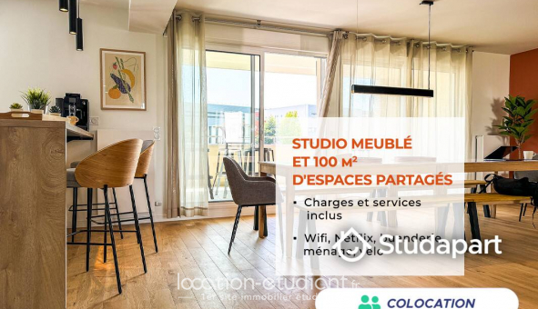 Colocation �tudiante Studio &agrave; Clermont Ferrand (63000)