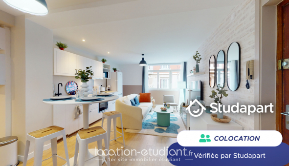 Colocation �tudiante T3 &agrave; Clermont Ferrand (63000)