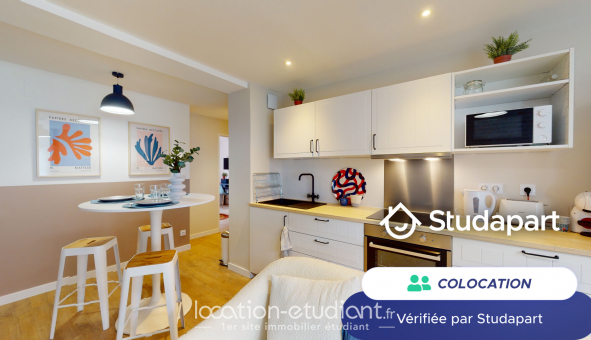 Colocation �tudiante T3 &agrave; Clermont Ferrand (63000)