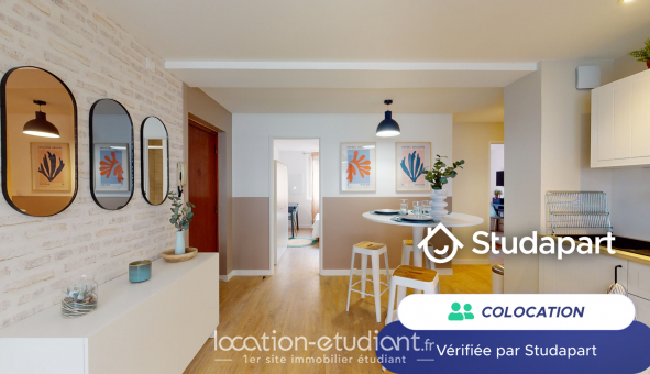 Colocation �tudiante T3 &agrave; Clermont Ferrand (63000)