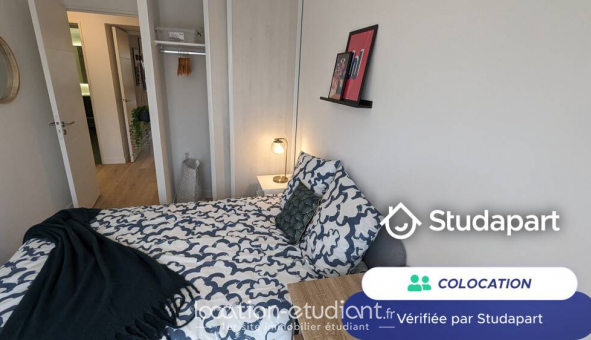 Colocation �tudiante Studio &agrave; Clichy (92110)