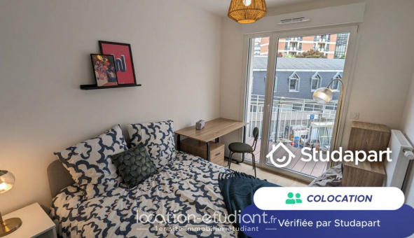 Colocation �tudiante Studio &agrave; Clichy (92110)