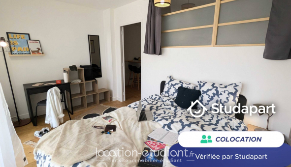 Colocation �tudiante Studio &agrave; Clichy (92110)