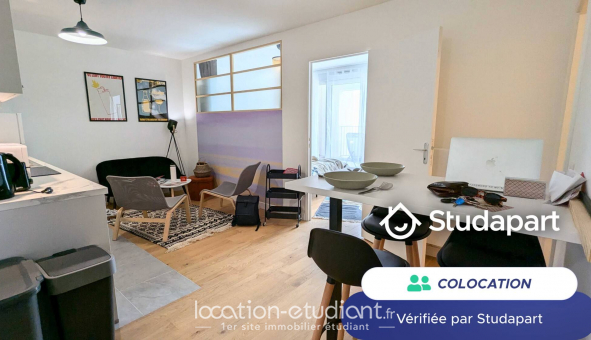 Colocation �tudiante Studio &agrave; Clichy (92110)