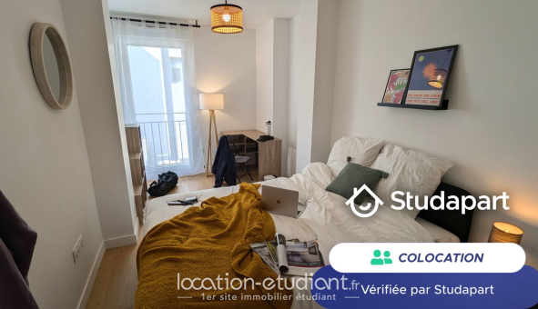 Colocation étudiante Studio &agrave; Clichy (92110)