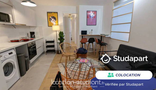 Colocation �tudiante Studio &agrave; Clichy (92110)