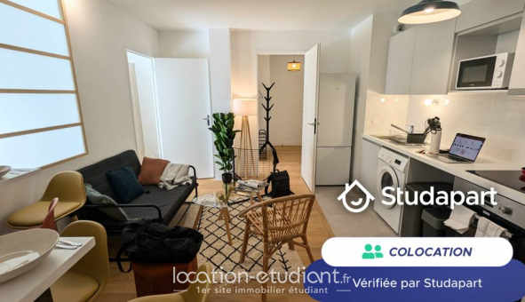Colocation étudiante Studio à Clichy (92110)