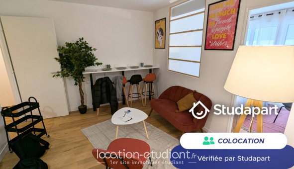 Colocation étudiante Studio à Clichy (92110)