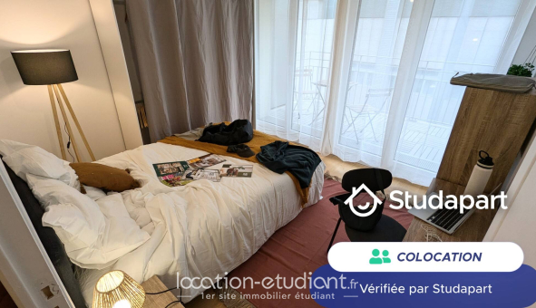 Colocation étudiante Studio &agrave; Clichy (92110)