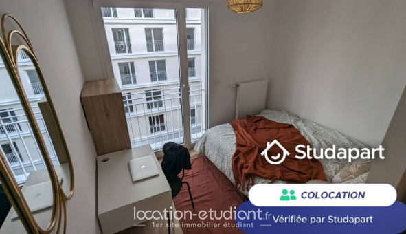 Colocation �tudiante Studio &agrave; Clichy (92110)