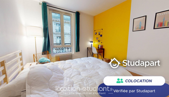 Colocation �tudiante Studio &agrave; Clichy (92110)