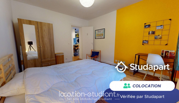 Colocation �tudiante Studio &agrave; Clichy (92110)