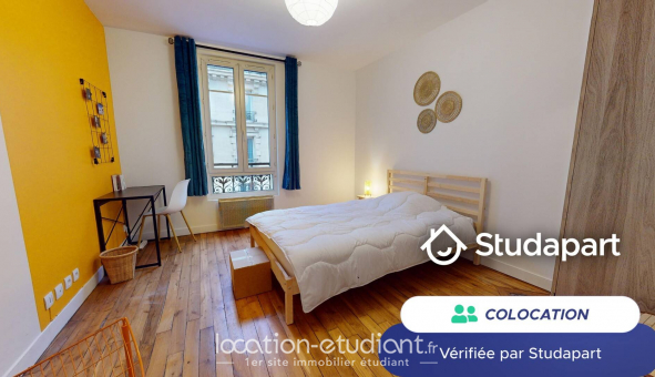 Colocation �tudiante Studio &agrave; Clichy (92110)