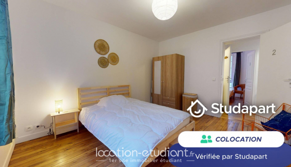 Colocation �tudiante Studio &agrave; Clichy (92110)