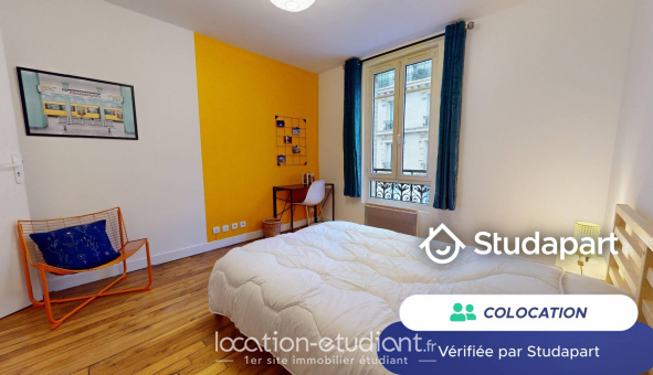 Colocation �tudiante Studio &agrave; Clichy (92110)