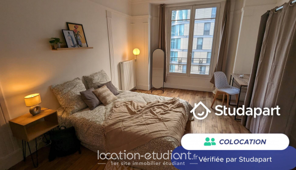 Colocation �tudiante Studio &agrave; Clichy (92110)