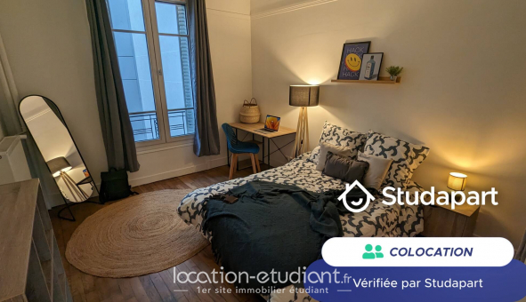 Colocation �tudiante Studio &agrave; Clichy (92110)