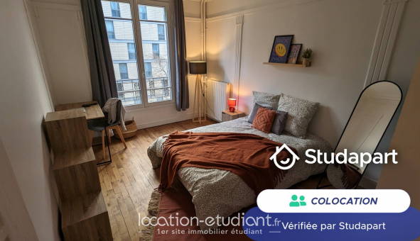 Colocation �tudiante Studio &agrave; Clichy (92110)