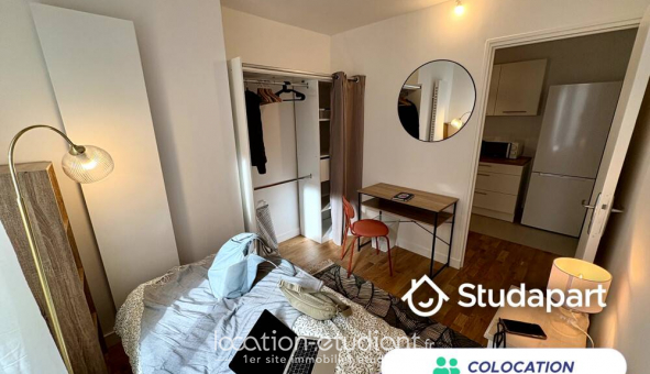 Colocation tudiante Chambre dans une colocation de 18m2